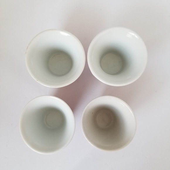 Vintage Mun Shou Jingdezhen Red Rose Longevity Miniature Chinese Tea Set - Picture 9 of 15